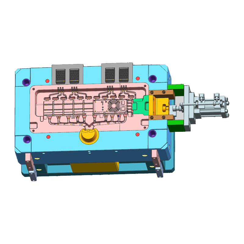 Hliníková komunikace koncová krycí plíseň